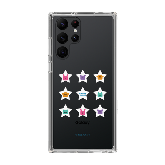 スリムプロテクションケース［ CRAFTHOLIC - Stars ］