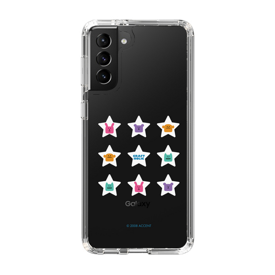 スリムプロテクションケース［ CRAFTHOLIC - Stars ］
