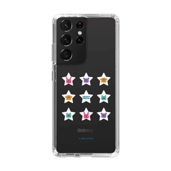 スリムプロテクションケース［ CRAFTHOLIC - Stars ］