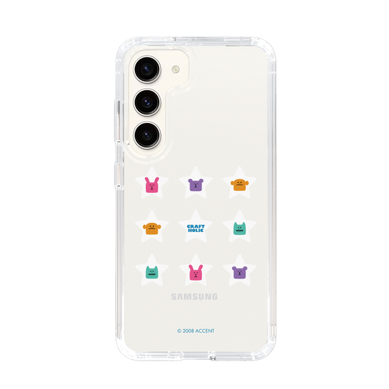 スリムプロテクションケース［ CRAFTHOLIC - Stars ］