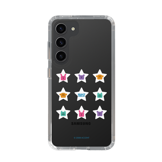 スリムプロテクションケース［ CRAFTHOLIC - Stars ］