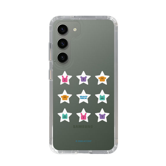 スリムプロテクションケース［ CRAFTHOLIC - Stars ］