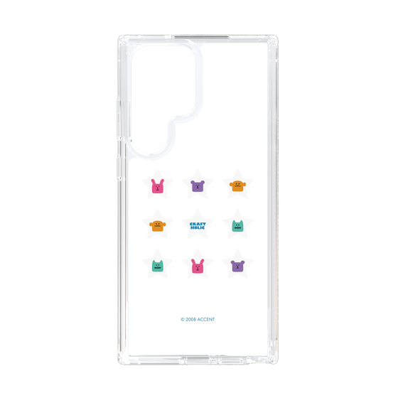 スリムプロテクションケース［ CRAFTHOLIC - Stars ］