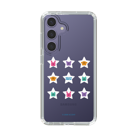 スリムプロテクションケース［ CRAFTHOLIC - Stars ］