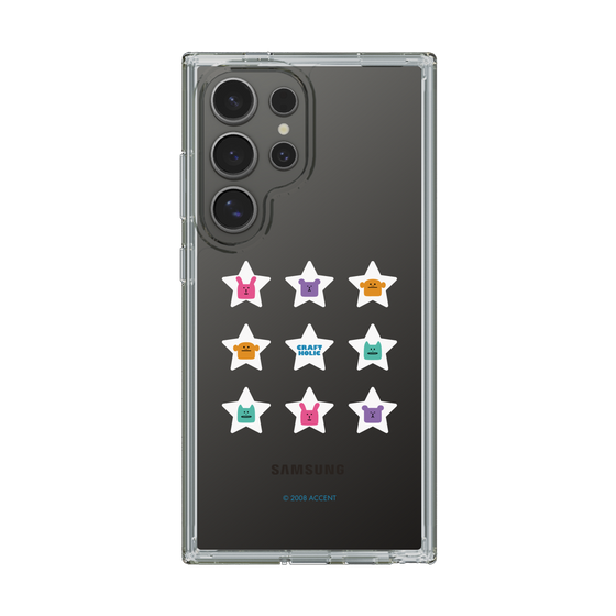 スリムプロテクションケース［ CRAFTHOLIC - Stars ］