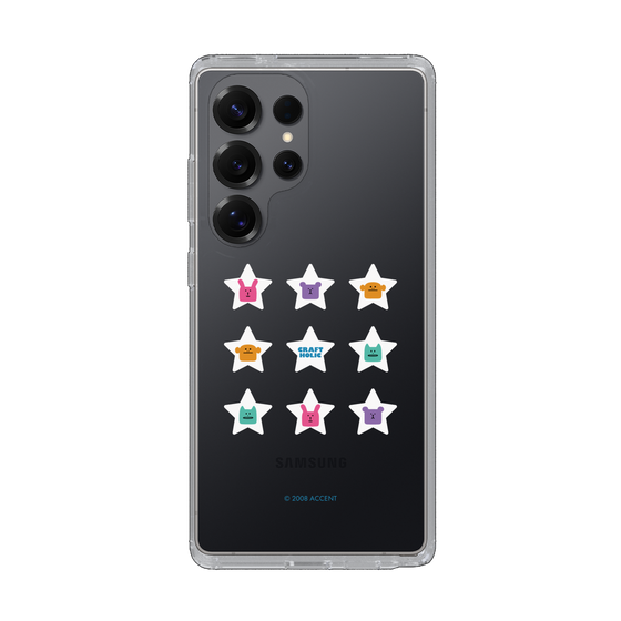 スリムプロテクションケース［ CRAFTHOLIC - Stars ］