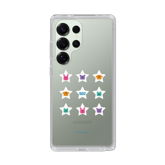 スリムプロテクションケース［ CRAFTHOLIC - Stars ］