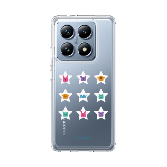 スリムプロテクションケース［ CRAFTHOLIC - Stars ］