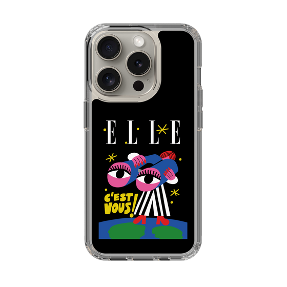 スリムプロテクションケース［ ELLE - 80 YEARS - CACHETEJACK ］
