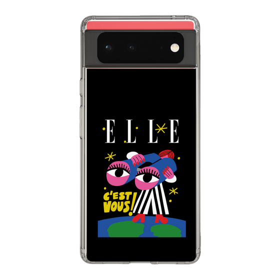 スリムプロテクションケース［ ELLE - 80 YEARS - CACHETEJACK ］