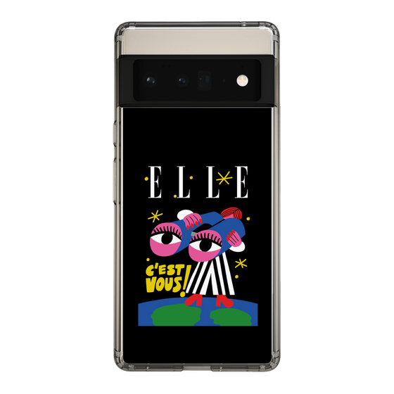 スリムプロテクションケース［ ELLE - 80 YEARS - CACHETEJACK ］