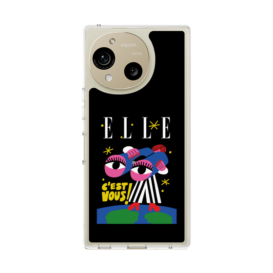 スリムプロテクションケース［ ELLE - 80 YEARS - CACHETEJACK ］