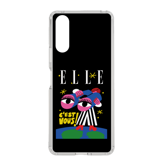 スリムプロテクションケース［ ELLE - 80 YEARS - CACHETEJACK ］
