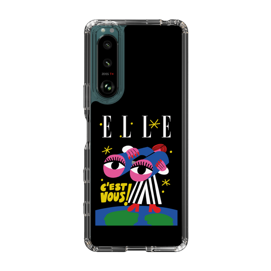 スリムプロテクションケース［ ELLE - 80 YEARS - CACHETEJACK ］