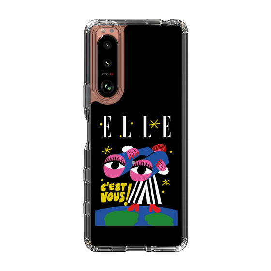 スリムプロテクションケース［ ELLE - 80 YEARS - CACHETEJACK ］