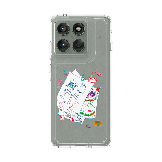 スリムプロテクションケース［ ELLE - 80 YEARS - MARION CHARLET ］