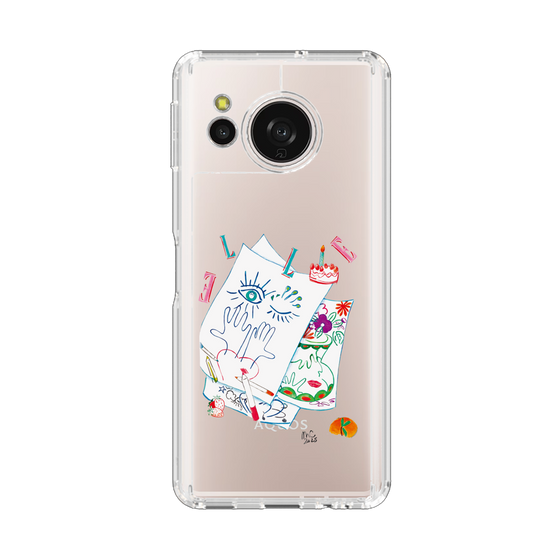 スリムプロテクションケース［ ELLE - 80 YEARS - MARION CHARLET ］