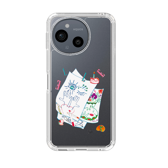 スリムプロテクションケース［ ELLE - 80 YEARS - MARION CHARLET ］