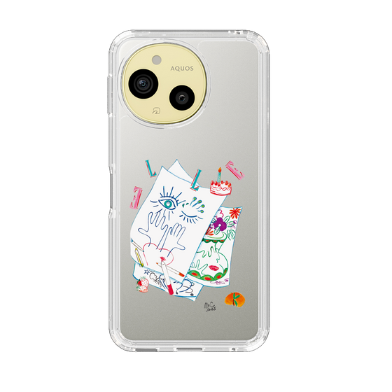 スリムプロテクションケース［ ELLE - 80 YEARS - MARION CHARLET ］