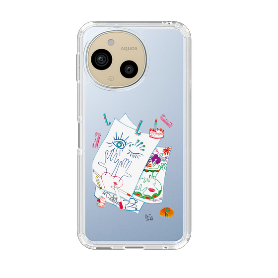 スリムプロテクションケース［ ELLE - 80 YEARS - MARION CHARLET ］