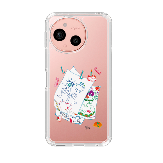 スリムプロテクションケース［ ELLE - 80 YEARS - MARION CHARLET ］