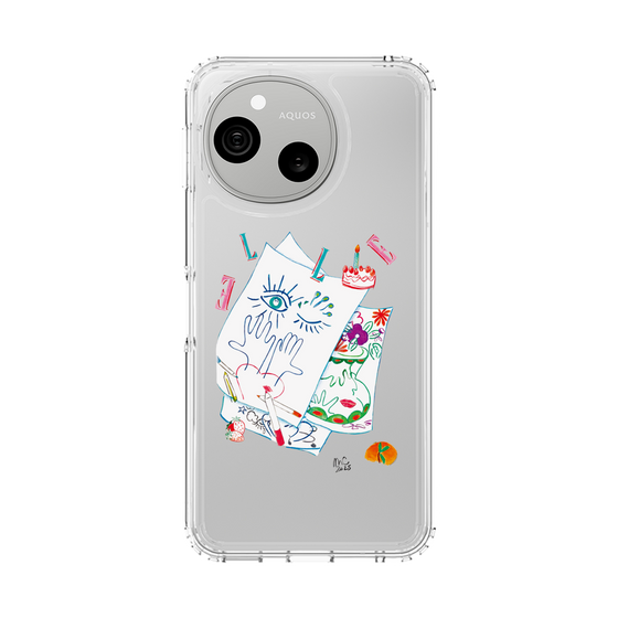 スリムプロテクションケース［ ELLE - 80 YEARS - MARION CHARLET ］