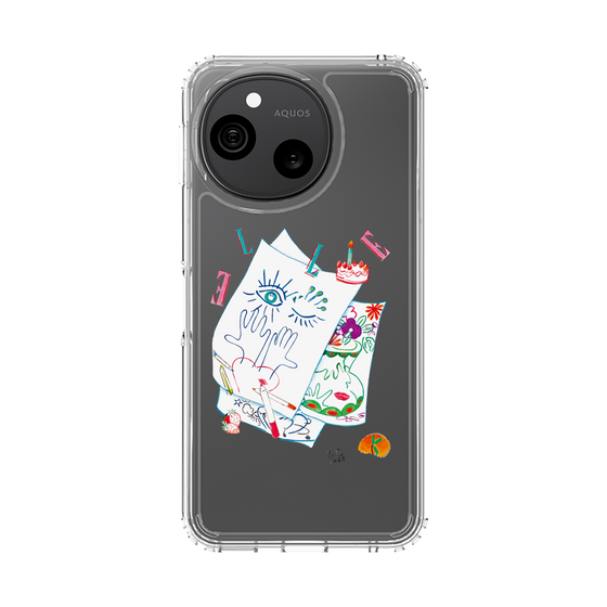 スリムプロテクションケース［ ELLE - 80 YEARS - MARION CHARLET ］