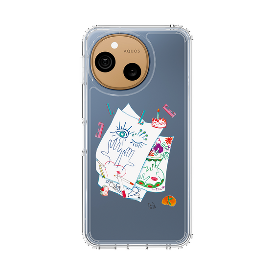 スリムプロテクションケース［ ELLE - 80 YEARS - MARION CHARLET ］