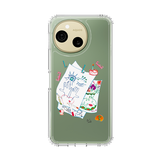 スリムプロテクションケース［ ELLE - 80 YEARS - MARION CHARLET ］