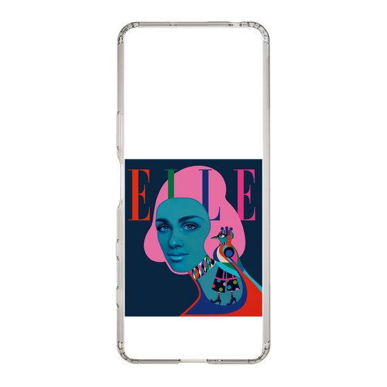 スリムプロテクションケース［ ELLE - 80 YEARS - RAMONA NORDAL ］