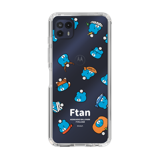 スリムプロテクションケース［ えふたん - 総柄 ］