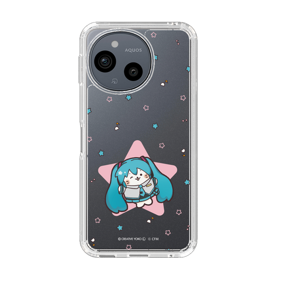 スリムプロテクションケース［ しろたん×初音ミク - 初音ミク - しろたん変身 ］