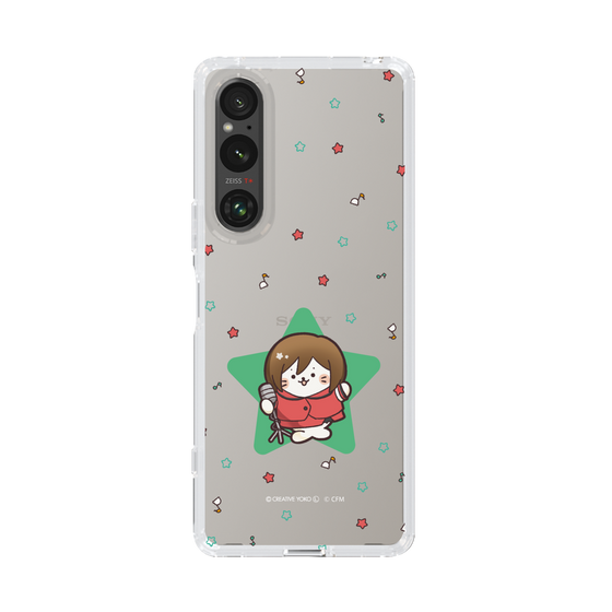 スリムプロテクションケース［ しろたん×初音ミク - MEIKO - しろたん変身 ］