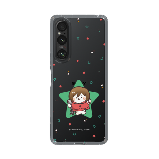 スリムプロテクションケース［ しろたん×初音ミク - MEIKO - しろたん変身 ］