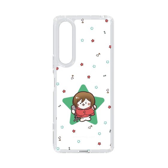 スリムプロテクションケース［ しろたん×初音ミク - MEIKO - しろたん変身 ］