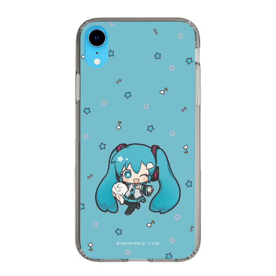 スリムプロテクションケース［ しろたん×初音ミク - 初音ミク - しろたんと一緒 ］