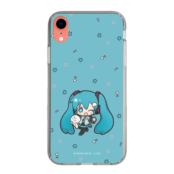 スリムプロテクションケース［ しろたん×初音ミク - 初音ミク - しろたんと一緒 ］