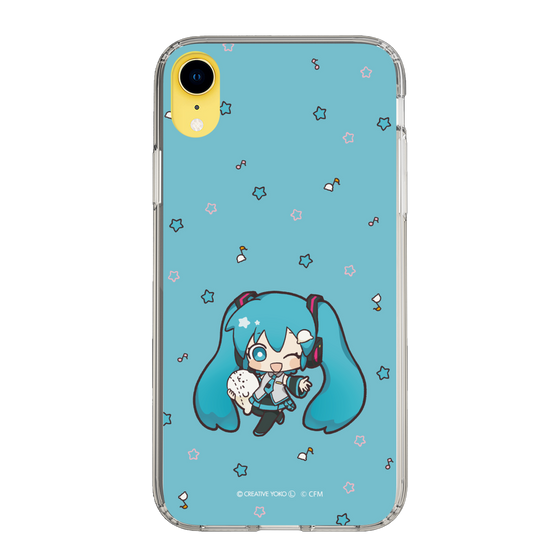 スリムプロテクションケース［ しろたん×初音ミク - 初音ミク - しろたんと一緒 ］