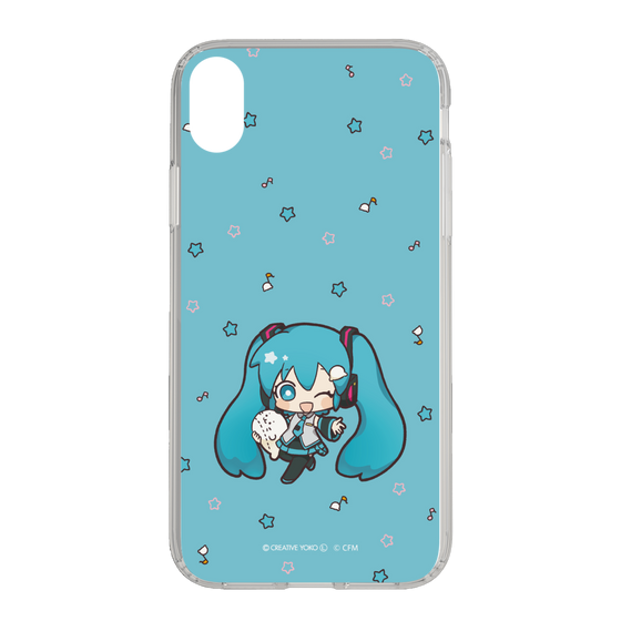 スリムプロテクションケース［ しろたん×初音ミク - 初音ミク - しろたんと一緒 ］