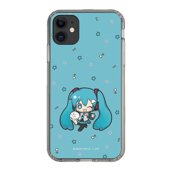 スリムプロテクションケース［ しろたん×初音ミク - 初音ミク - しろたんと一緒 ］