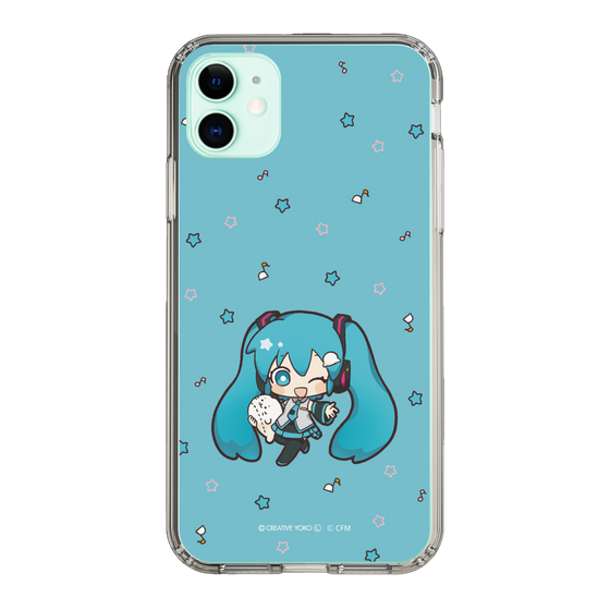 スリムプロテクションケース［ しろたん×初音ミク - 初音ミク - しろたんと一緒 ］