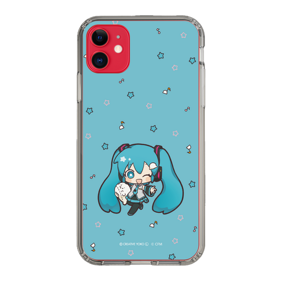 スリムプロテクションケース［ しろたん×初音ミク - 初音ミク - しろたんと一緒 ］