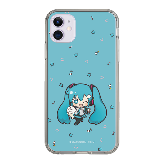 スリムプロテクションケース［ しろたん×初音ミク - 初音ミク - しろたんと一緒 ］
