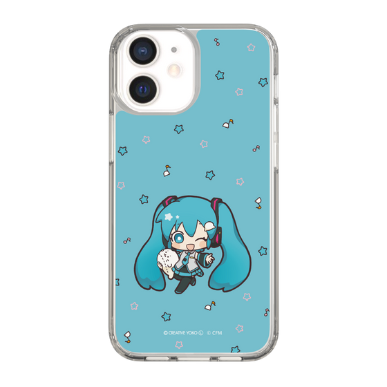 スリムプロテクションケース［ しろたん×初音ミク - 初音ミク - しろたんと一緒 ］