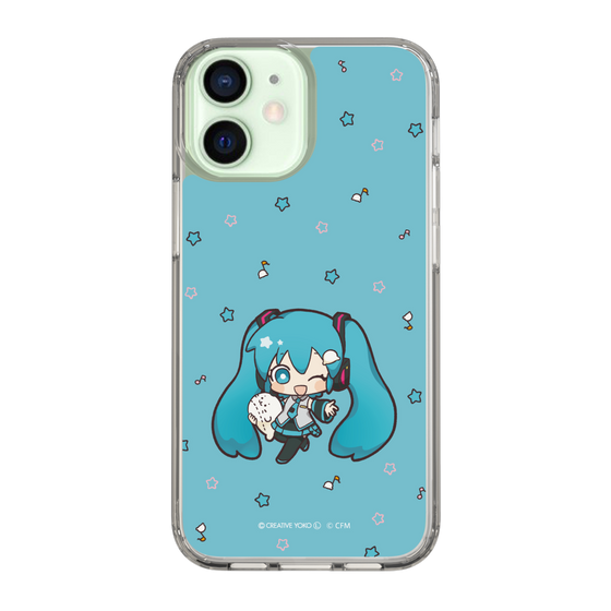 スリムプロテクションケース［ しろたん×初音ミク - 初音ミク - しろたんと一緒 ］