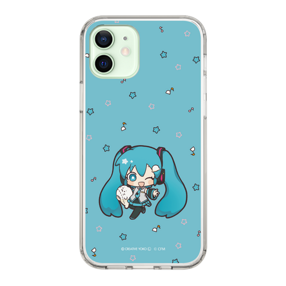 スリムプロテクションケース［ しろたん×初音ミク - 初音ミク - しろたんと一緒 ］