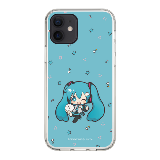 スリムプロテクションケース［ しろたん×初音ミク - 初音ミク - しろたんと一緒 ］