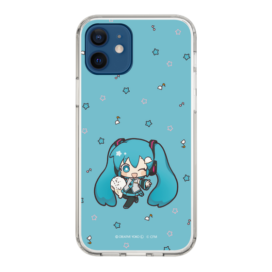 スリムプロテクションケース［ しろたん×初音ミク - 初音ミク - しろたんと一緒 ］