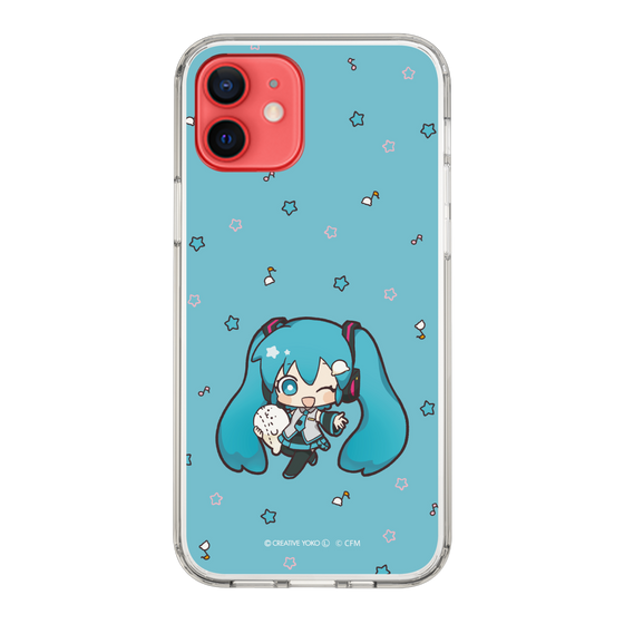 スリムプロテクションケース［ しろたん×初音ミク - 初音ミク - しろたんと一緒 ］