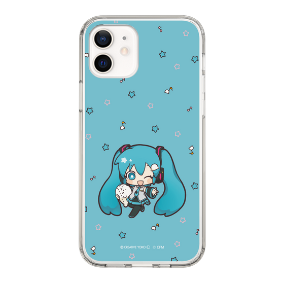 スリムプロテクションケース［ しろたん×初音ミク - 初音ミク - しろたんと一緒 ］